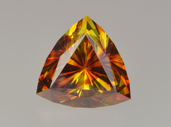 Faceted spanish sphalerite