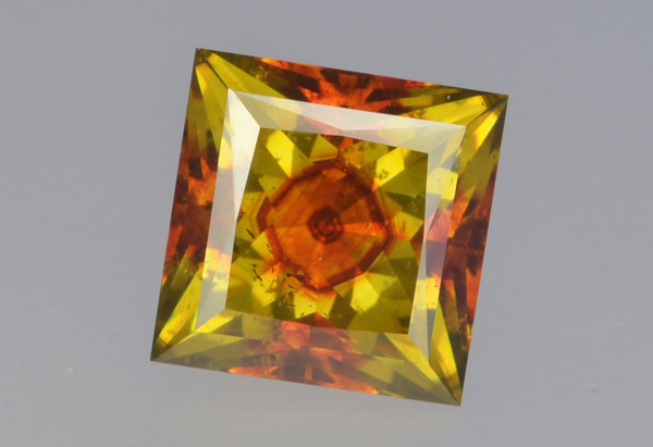 Faceted spanish sphalerite