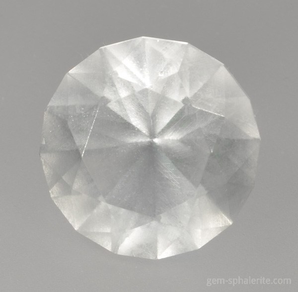 Faceted spanish sphalerite